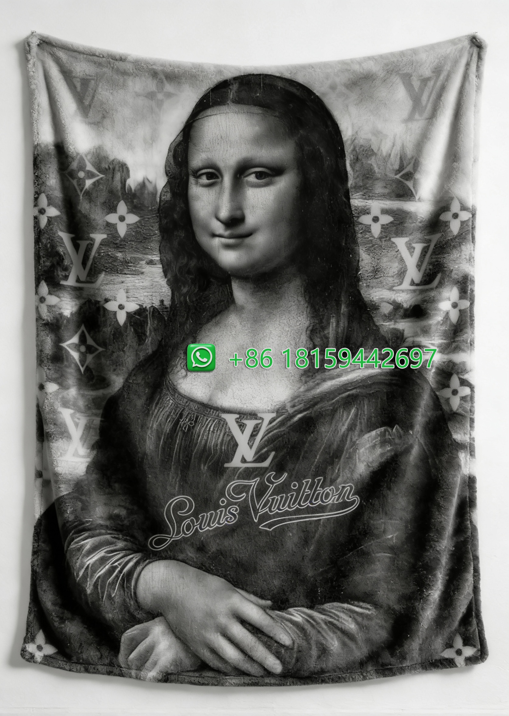 Louis Vuitton Throw Blankets